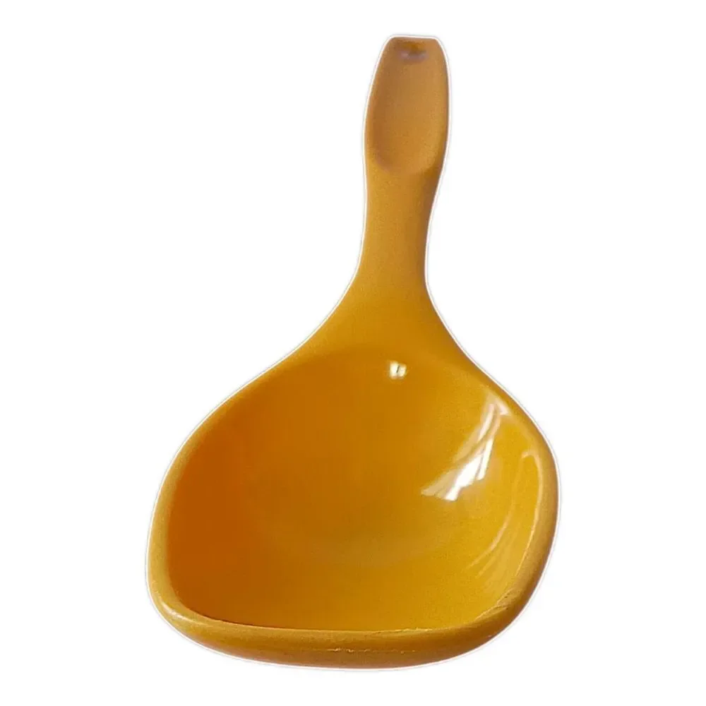 Vintage Foley Spoon‎ Nylon Cooking Serving Utensil Bright Golden Yellow Retro